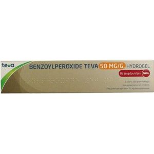 Teva - Benzoylperoxide 5% - Hydrogel - 100 gram