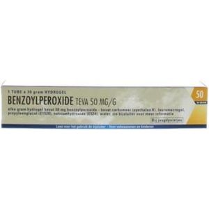 Teva - Benzoylperoxide 5% - Hydrogel - 30 gram