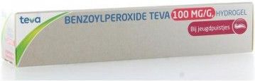 Benzoylperoxide Teva - Hydrogel - 100 mg/g - Geneesmiddel