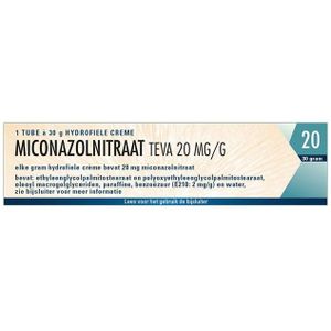 Teva Miconazolnitraat creme  30 gram