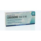 Loratadine 10 mg - 30 tabletten