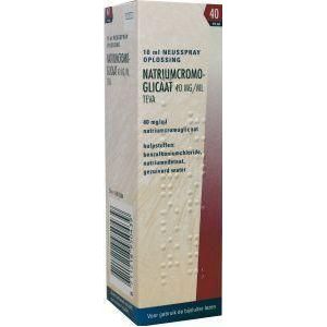 Teva Natriumcromoglicaat neusspray 40mg/nl 10ml