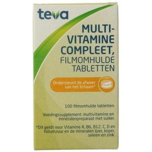 Teva - Multivitamine Compleet - 100 Tabletten