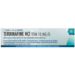 Teva Terbinafine creme 10 mg  15 gram