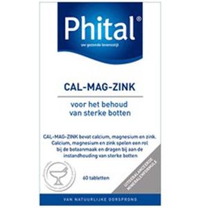 Phital Cal Mag Zink Tabletten 60st