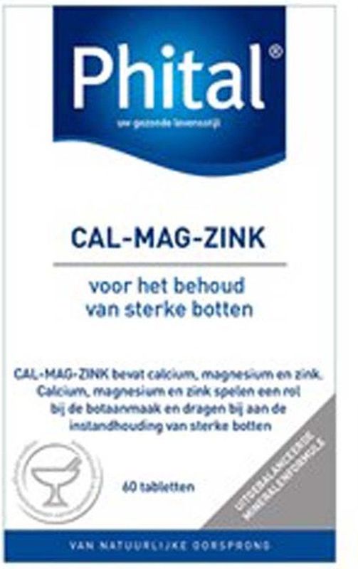 Phital Cal Mag Zink Tabletten 60st