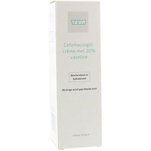 Teva Cetamacrogol Cream With 20 Vaseline 100 Grams