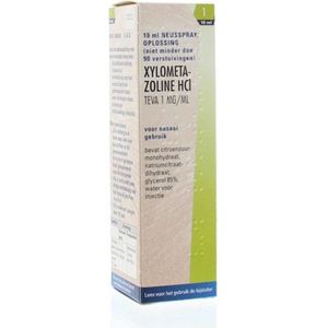 Teva - Xylometazoline - Neusspray - 10 ml