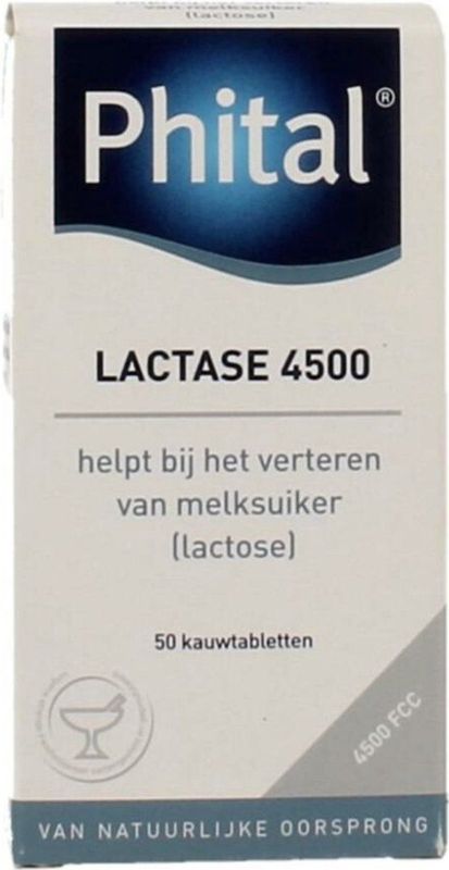 Lactase 4500 - 50 kauwtabletten
