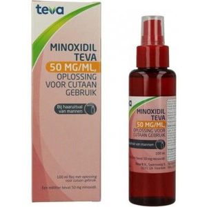 Minoxidil Teva - Oplossing - 50 mg/ml - Geneesmiddel voor Haargroei