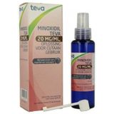 Minoxidil Teva - Oplossing - 20 mg/ml - Haargroeimiddel