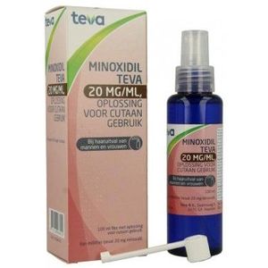 Minoxidil Teva - Oplossing - 20 mg/ml - Haargroeimiddel