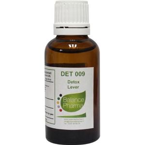 BalancePharma - Detox Lever - Kruidentincturen - 20% Alcohol - Voedingssupplement