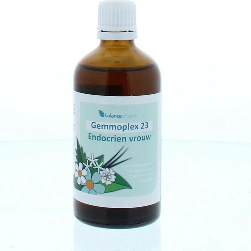 Kruidentincturen - Gemmoplex Endocrien - 20% Alcohol - 50ml