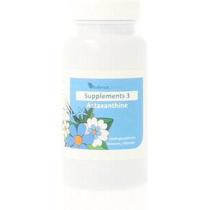 Astaxanthine - 50 mg - Vitamine C - 125 mg - Vitamine E - 125 mg - Vitamine A - 125 mcg