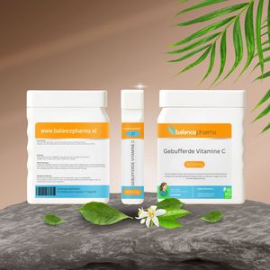 Balance Pharma - Supplements 17 - Vitamine C - Gebufferd - 150 Vcaps