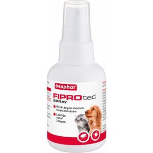 Beaphar Fiprotec Anti Vlooien en Teken Spray Hond en Kat 100 ml