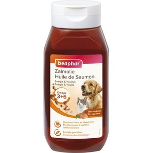 Beaphar Zalmolie - Dierengezondheidsmiddel - 430 ml