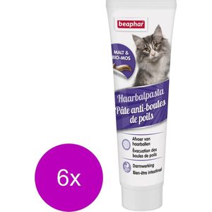 Beaphar Duomalt Pasta Anti Haarbal Pasta 6 x Naturel g