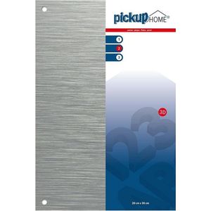 Pickup 3d Home Aluminium Plaat 30x20cm