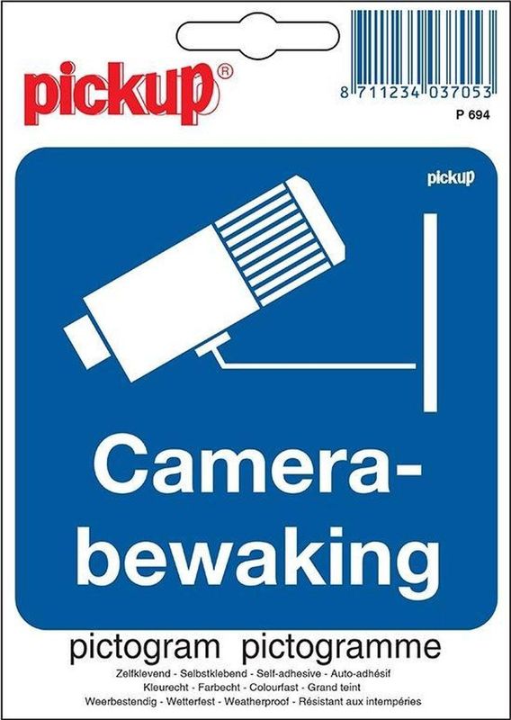 Pictogram 10x10cm - Pickup