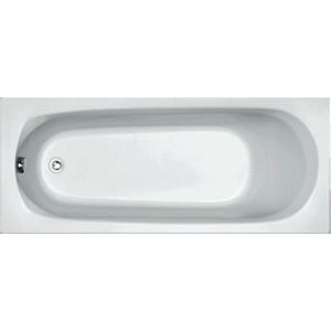 Plieger Basic Solobad Acryl 170x70x37cm met Poten Wit