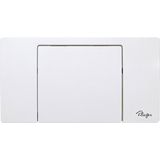 Plieger - Neckar - Bedieningspaneel Toilet - Wit - Frontbediening - 1 Start/Stop Knop