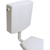 Plieger - Weser - Laaghangend Reservoir - Wit - Dualflush