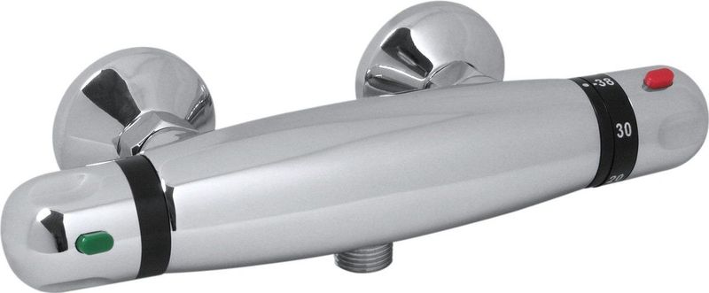 Plieger - Verano - Thermostatische Douchekraan - Chroom - 12 cm Hartafstand