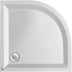 Boss & Wessing - Douchebak Kwadrant - Acryl - Wit - Kwartrond