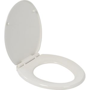 Plieger - Start - WC Bril - Wit - Thermoplast - Softclose - Quick Release