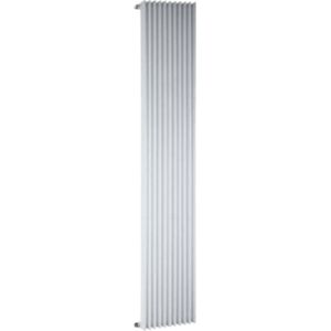 Designradiator Aika 1800 x 300 mm Wit structuur