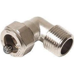 Nik,Knelknie Ldr 1/2""Bux15Con Plieger Label Rd 1St (G/K)