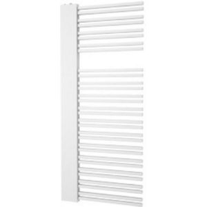 Designradiator boss & wessing franto dastro 121x60 cm 690 watt buis rechts wit