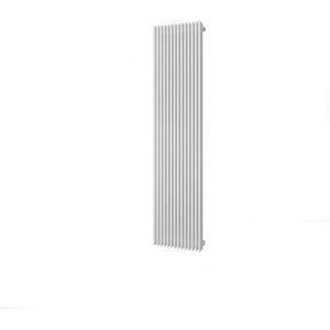 Plieger Antika Retto designradiator verticaal middenaansluiting 1800x415mm 1556W wit structuur