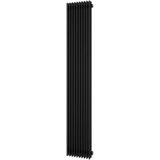 Handdoekradiator aika retta 1800x295 mm black graphite