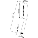 Plieger Pearl - Handdouche 3 Standen - Diameter Douchekop 12 cm - Chroom