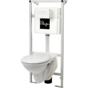 Inbouwreservoir Plieger Flair Pack Dualflush Wit