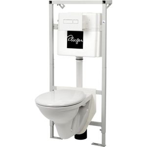 Inbouwreservoir Plieger Flair Pack Dualflush Wit