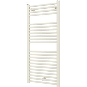 Designradiator BWS Palian met Zijaansluiting 111,1x50 cm 519 Watt Wit Structuur