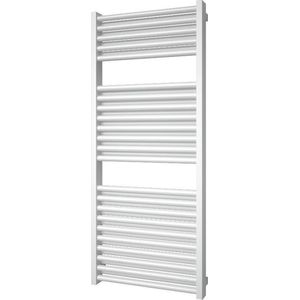 Plieger Imola M designradiator horizontaal middenaansluiting 1230x500mm 802W wit