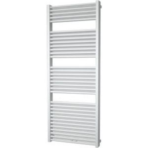 Designradiator boss & wessing ifona 177x60 cm 1359 watt met middenaansluiting zilver metallic