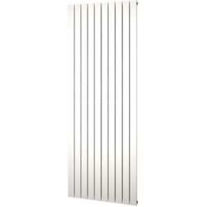 Designradiator Plieger Cavallino Retto Enkel 1506 Watt Middenaansluiting 180x75,4 cm Mat Wit
