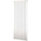 Designradiator plieger cavallino retto enkel 1506 watt middenaansluiting 180x75,4 cm pergamon