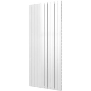 Designradiator plieger cavallino retto dubbel 1936 watt middenaansluiting 180x75,4 cm mat wit