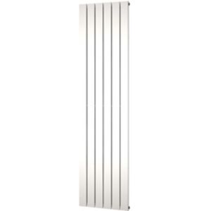 Designradiator plieger cavallino retto enkel 999 watt middenaansluiting 200x45 cm mat wit