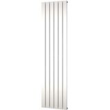 Designradiator plieger cavallino retto enkel 999 watt middenaansluiting 200x45 cm pergamon