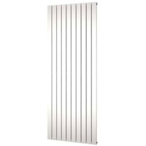 Designradiator plieger cavallino retto enkel 1666 watt middenaansluiting 200x75,4 cm wit