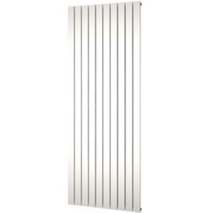 Designradiator Plieger Cavallino Retto Enkel 1666 Watt Middenaansluiting 200x75,4 cm Antraciet Metallic