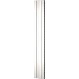 Designradiator plieger cavallino retto dubbel 905 watt middenaansluiting 200x29,8 cm wit